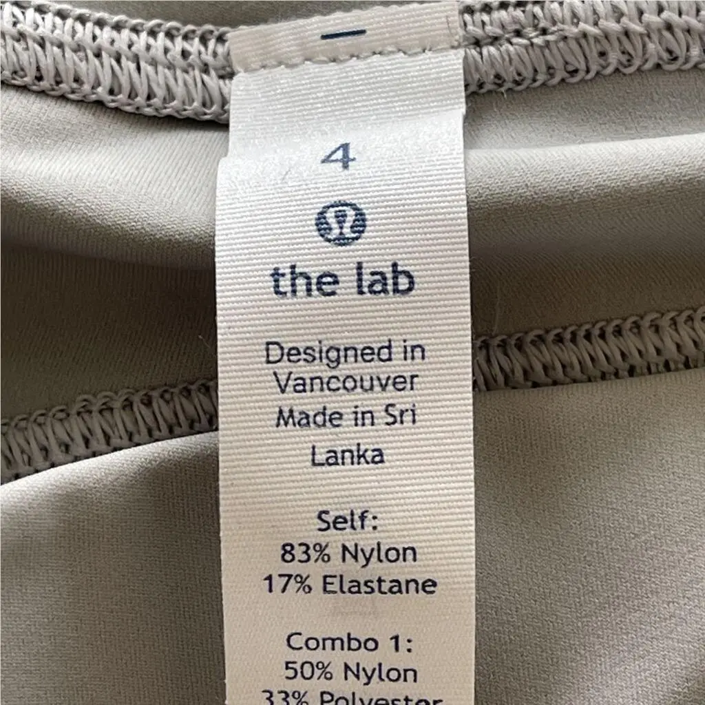 Lululemon clothing - Gray, Secondary: Black 4