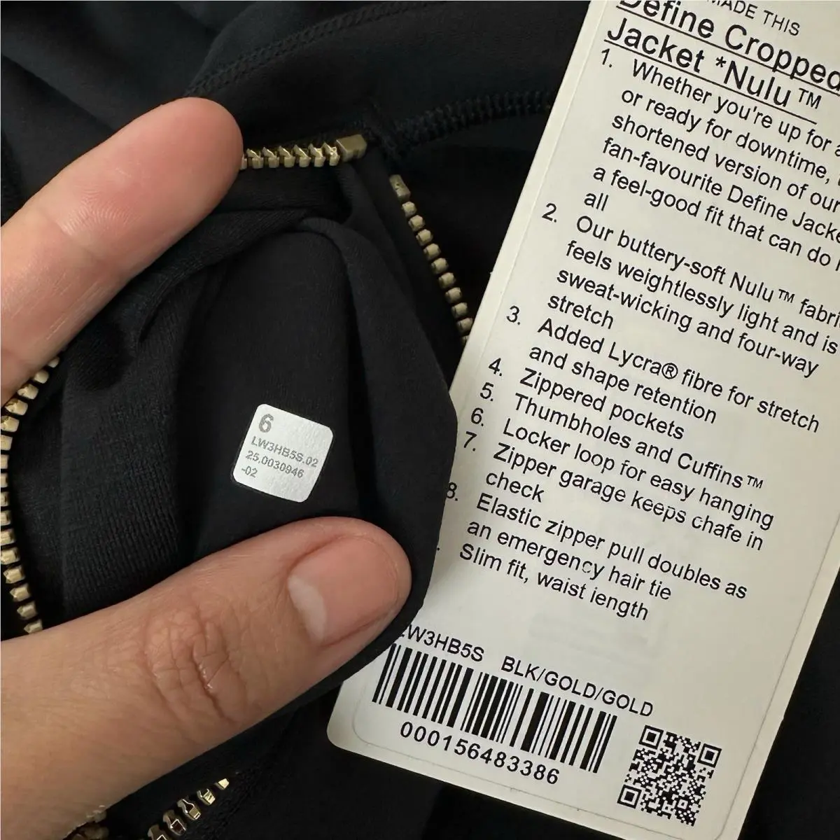 Lululemon clothing - lululemon define cropped nulu jacket - Black 11