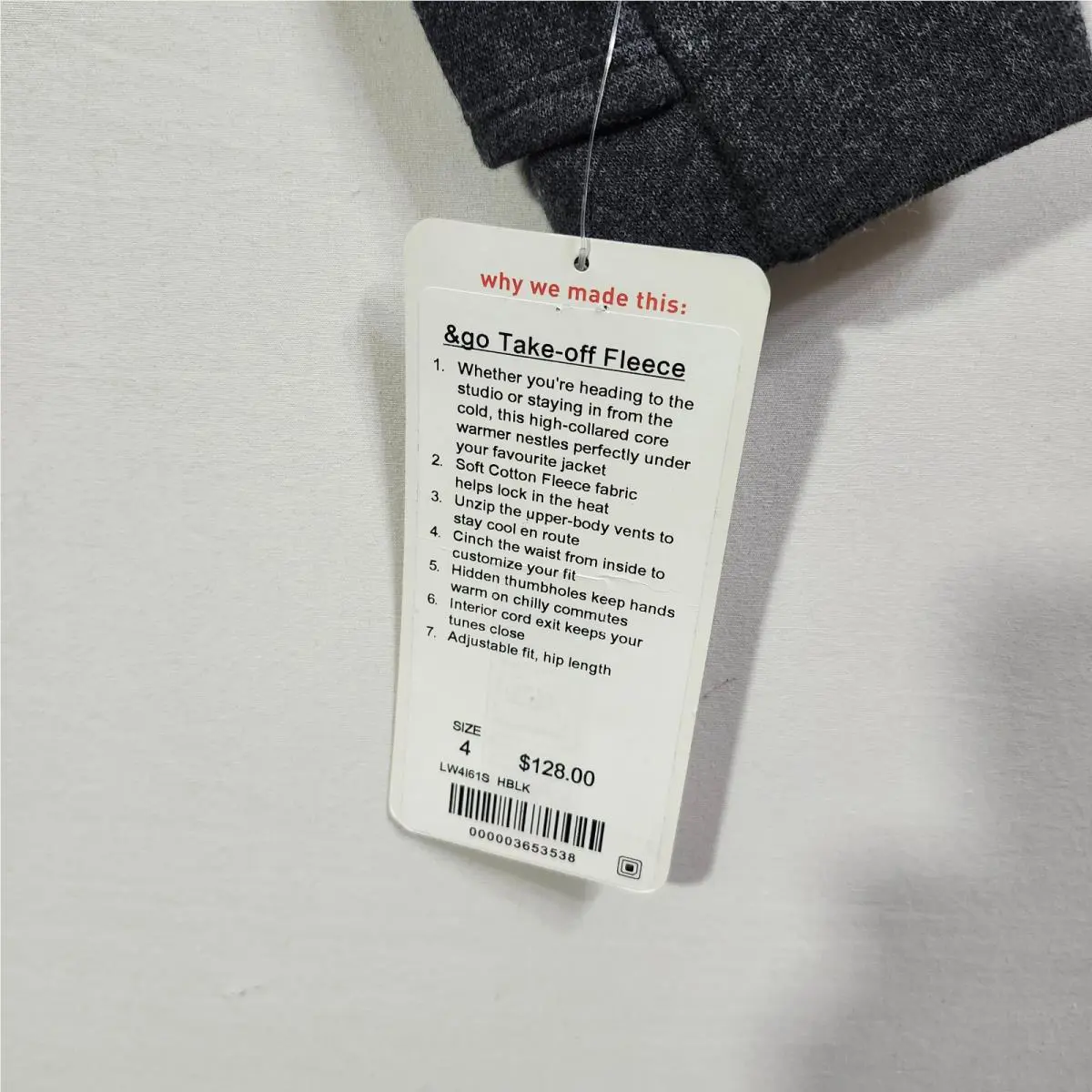 Lululemon clothing - Gray 2