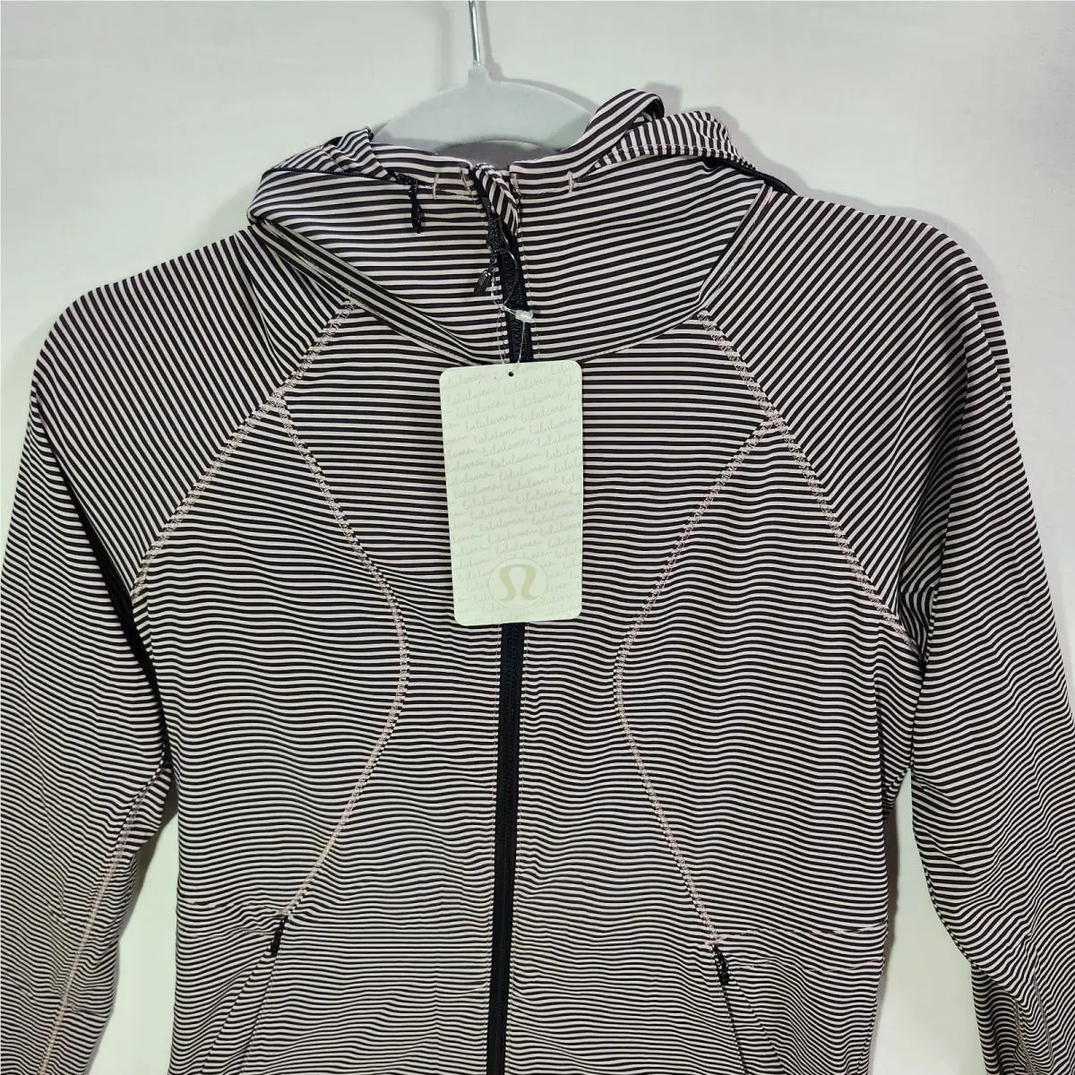Lululemon clothing - mini pop stripe printed mink berry black 0