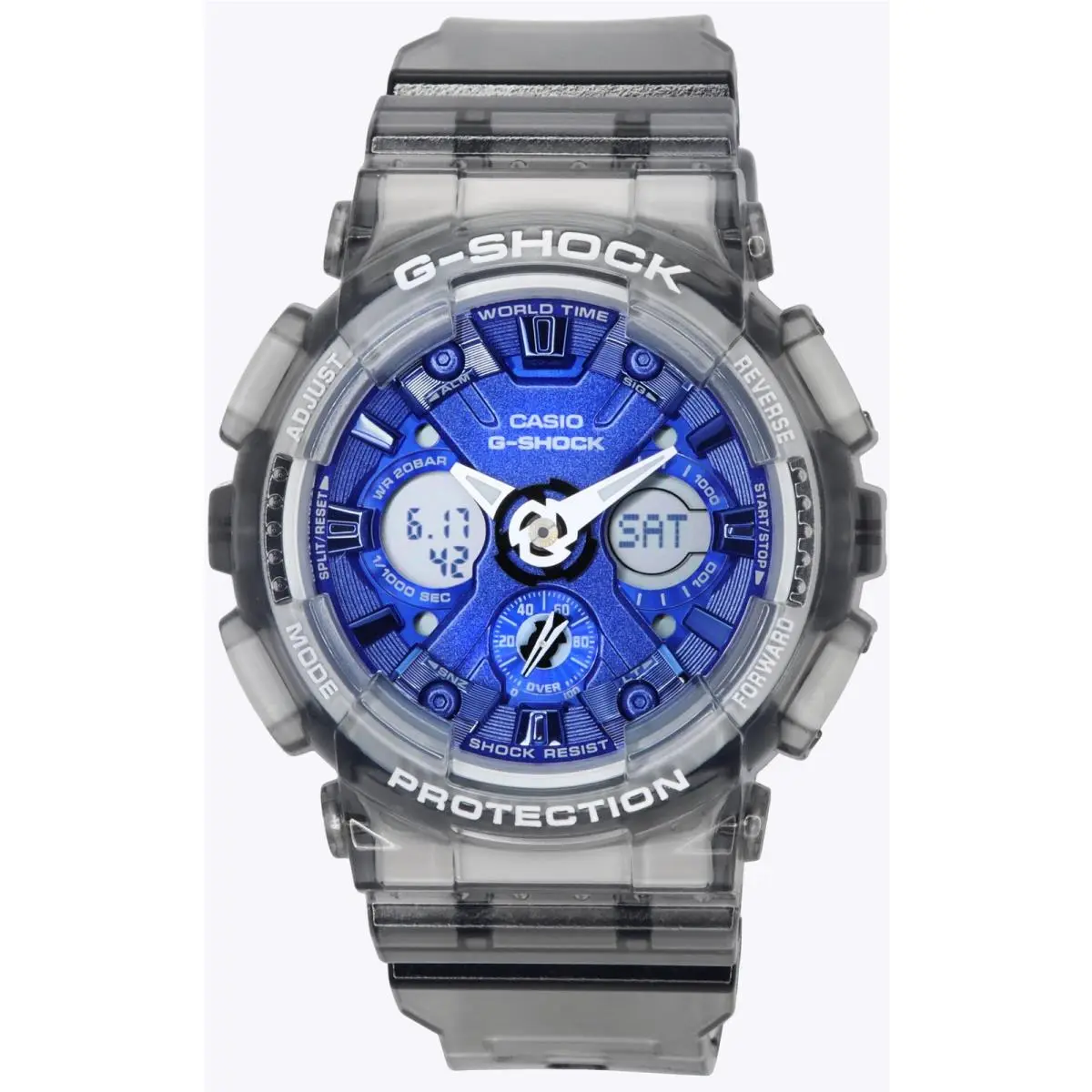 Casio G-shock Analog Digital Quartz Sports GMA-S120TB-8A Women`s Ladies Watch