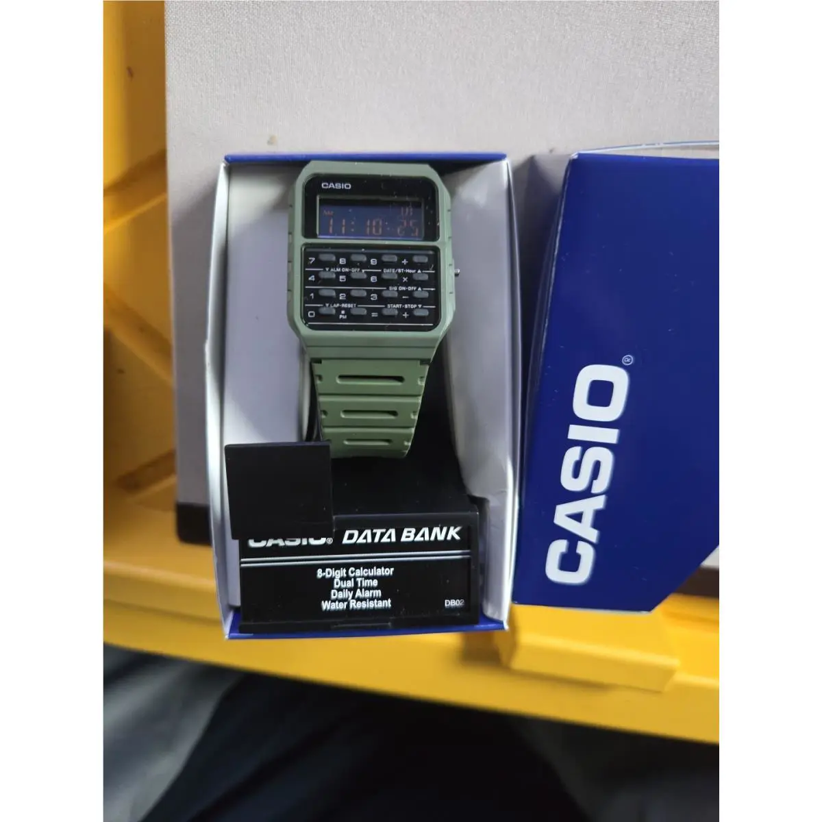 Casio Men`s Vintage CA53W-3B Calculator Watch