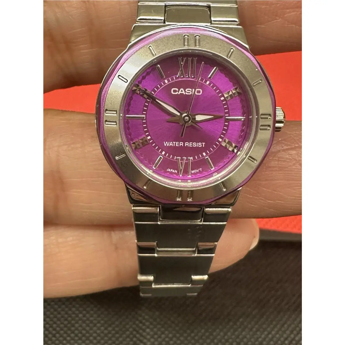 Casio Ladies LTP-1368D-6A Stainless Steel Watch