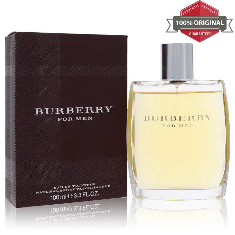 Burberry Cologne Edt Spray For Men 3.4 1.7 1 0.17 oz 100 50 ML