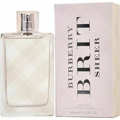 Burberry Brit Sheer Perfume by Burberry 3.3 oz Eau De Toilette Spray For Women