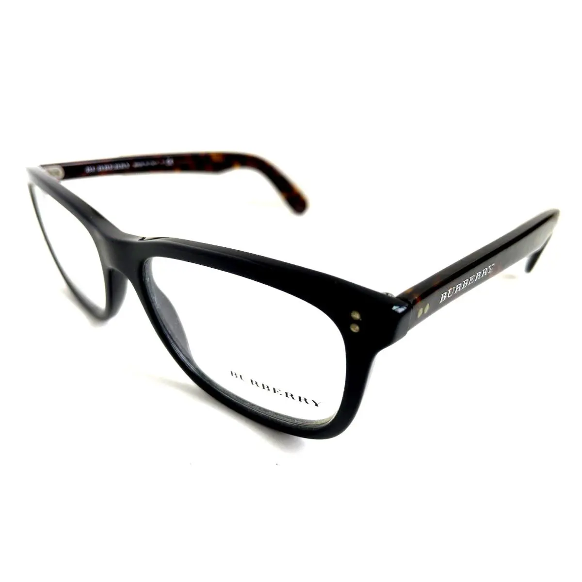Burberry 2212 3554 54mm Black Men`s Eyeglasses Frames 54-18-140 Italy
