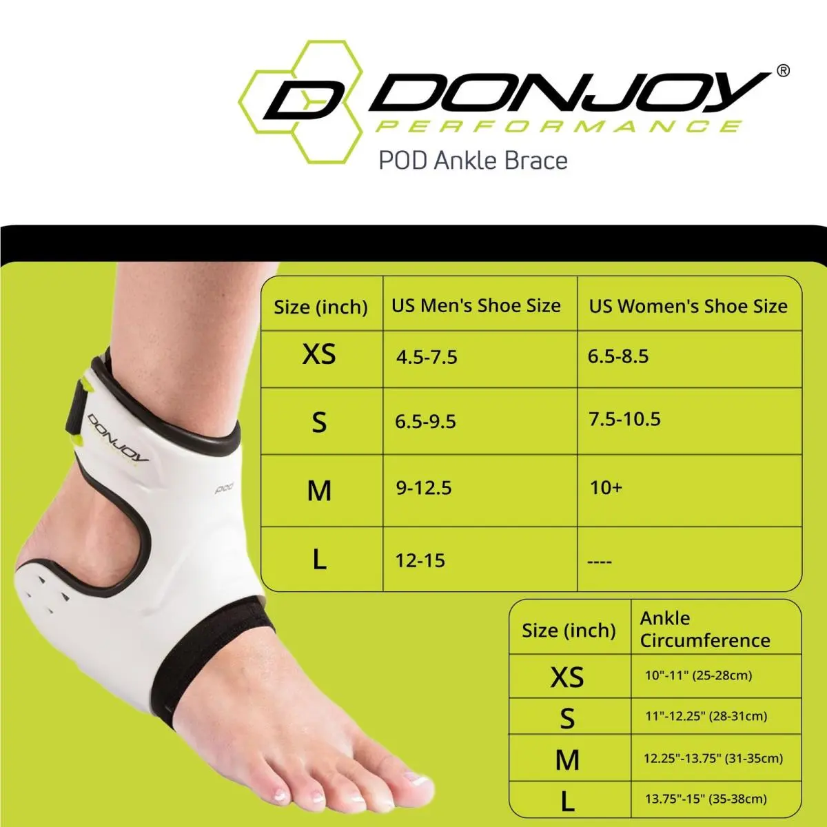 DonJoy  - dp 151 ab 05 wht l l - DP151AB05-WHT-L-L - white (UPC: 888912162562) 4