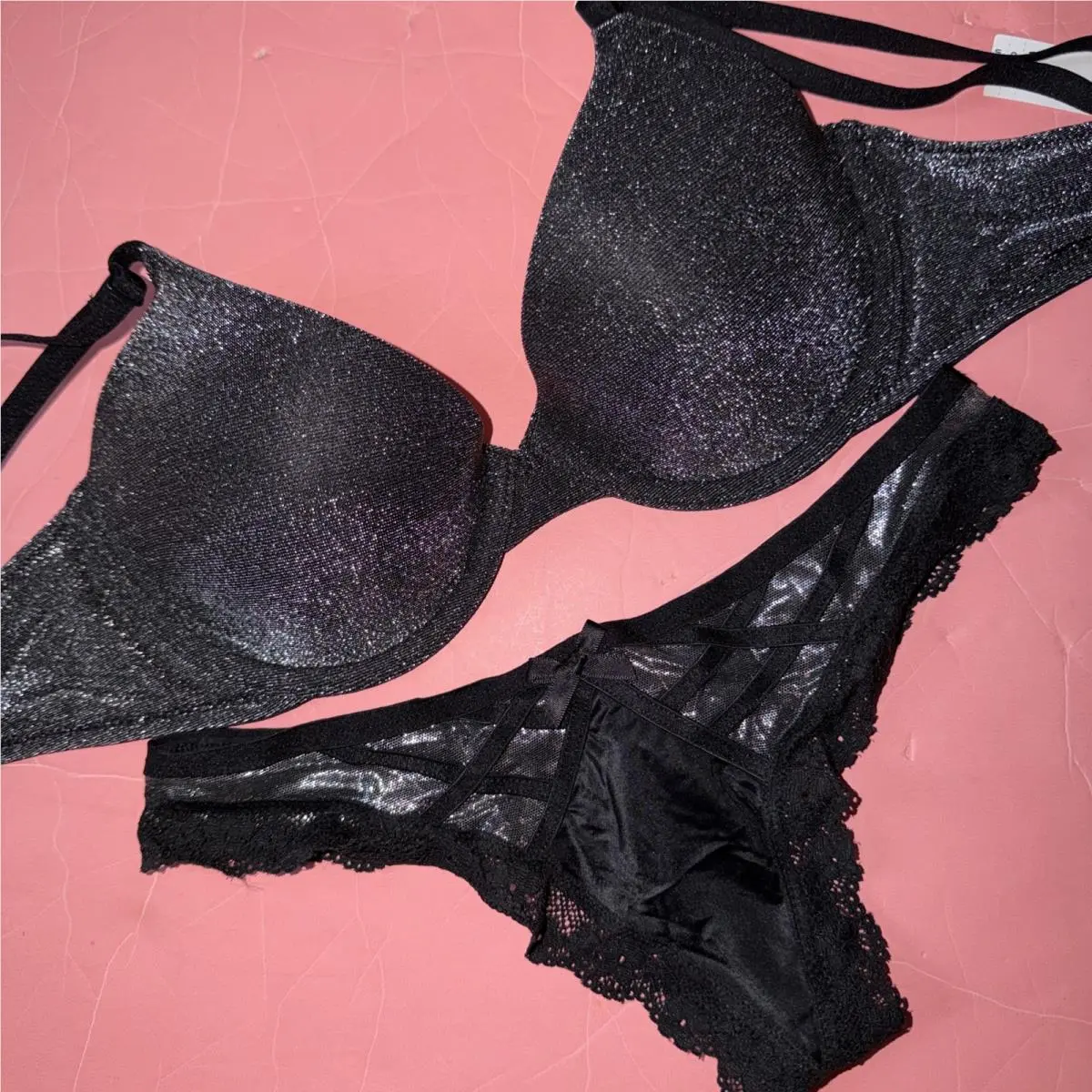 Victoria's Secret clothing - silver,gray,black 0