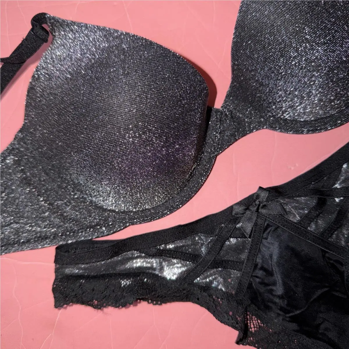 Victoria's Secret clothing - silver,gray,black 1
