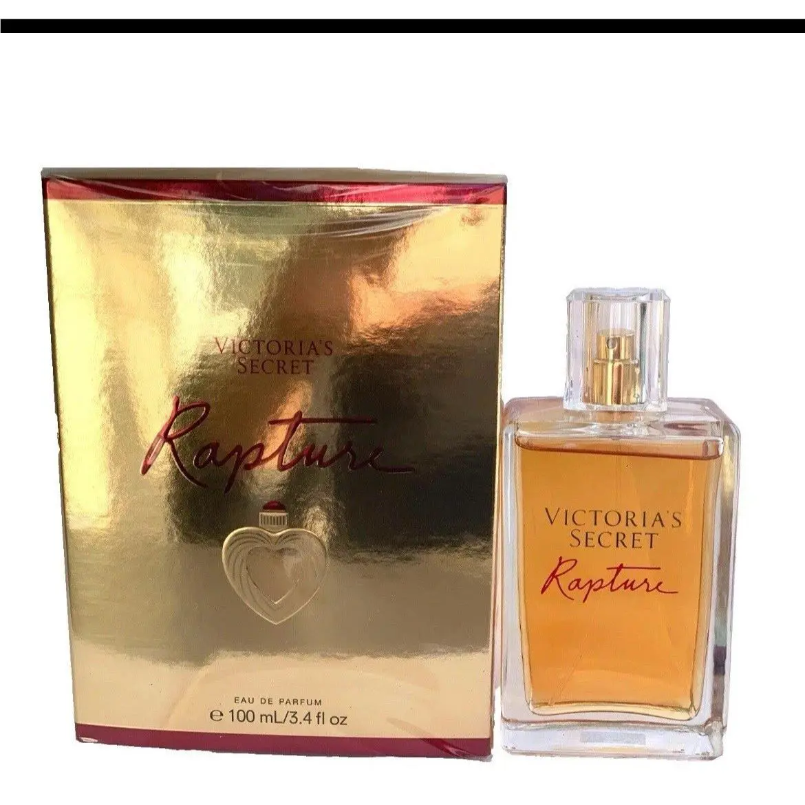 Victoria`s Secret Rapture Cologne Perfume Fragrance Spray 3.4 OZ 100 ML Rare
