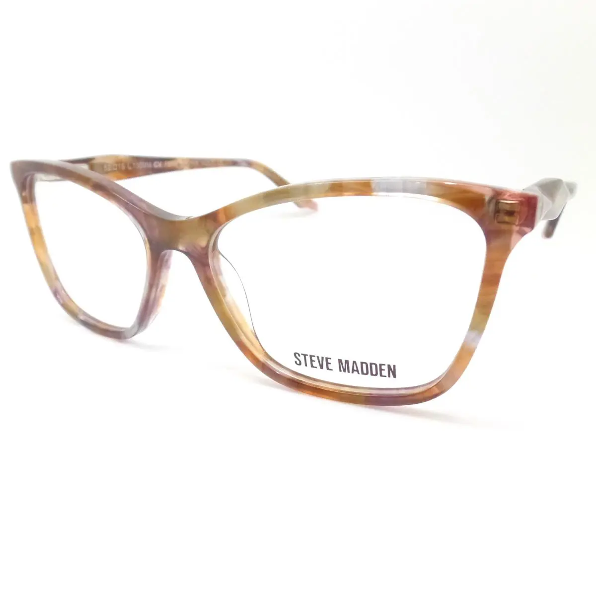 Steve Madden Fenix Brown Multi 52mm Eyeglass RX Frame