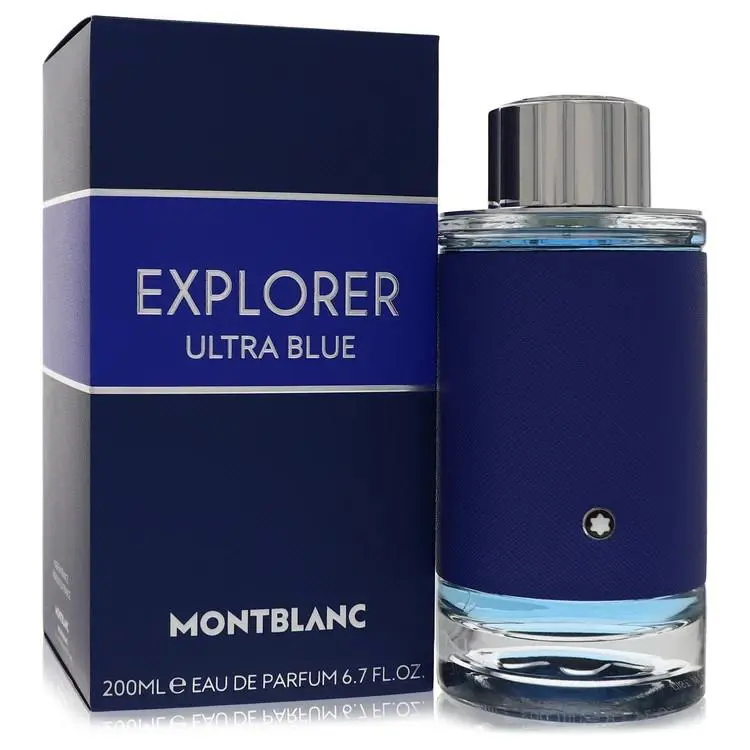 Montblanc Explorer Ultra Blue 6.7 oz Edp Spray For Men Eau de Parfum Cologne