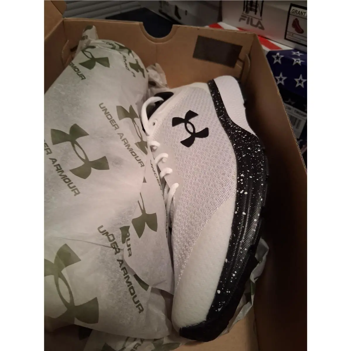 Under Armour shoes - Under Armour Charged Escape 3 - White and Black 1