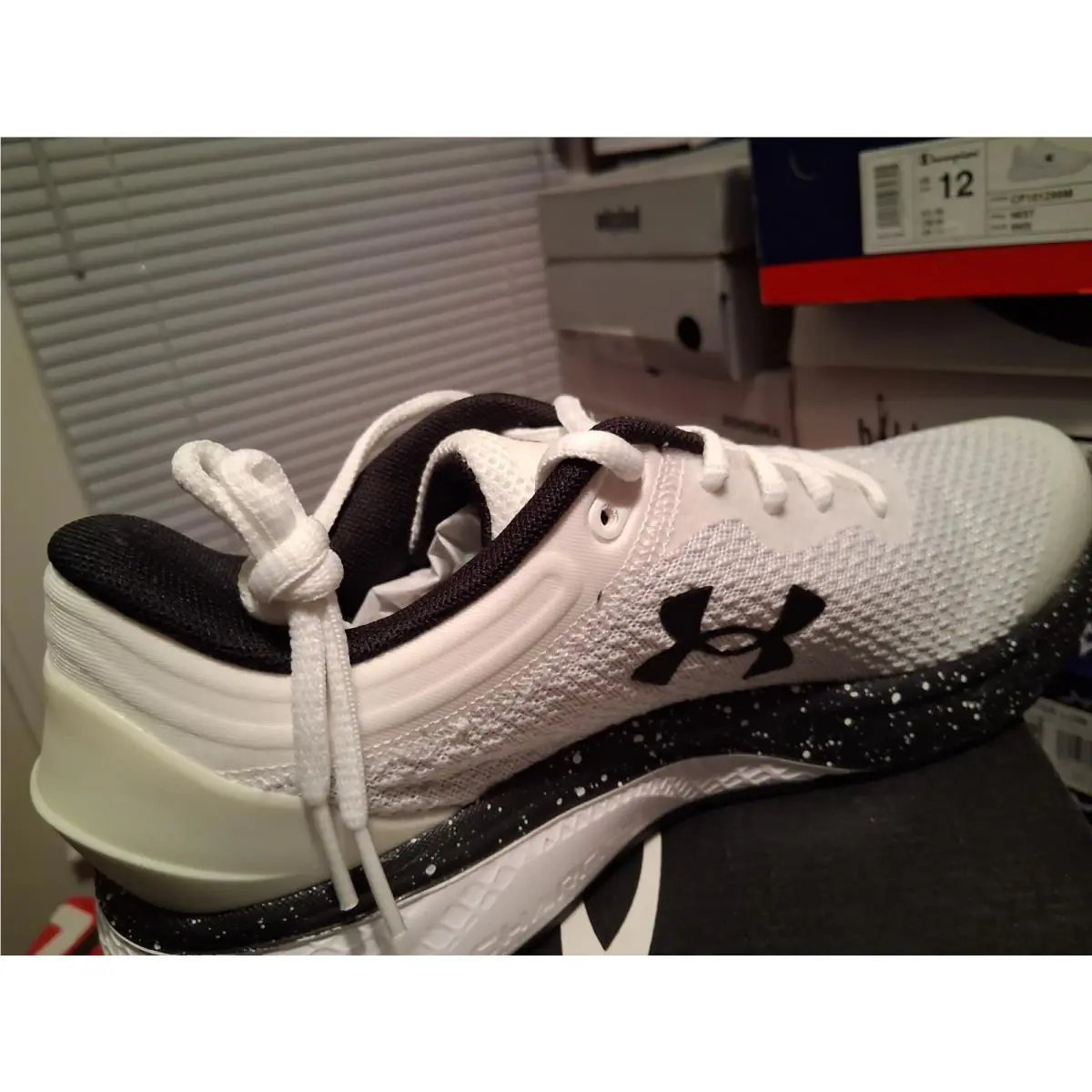 Under Armour shoes - Under Armour Charged Escape 3 - White and Black 2