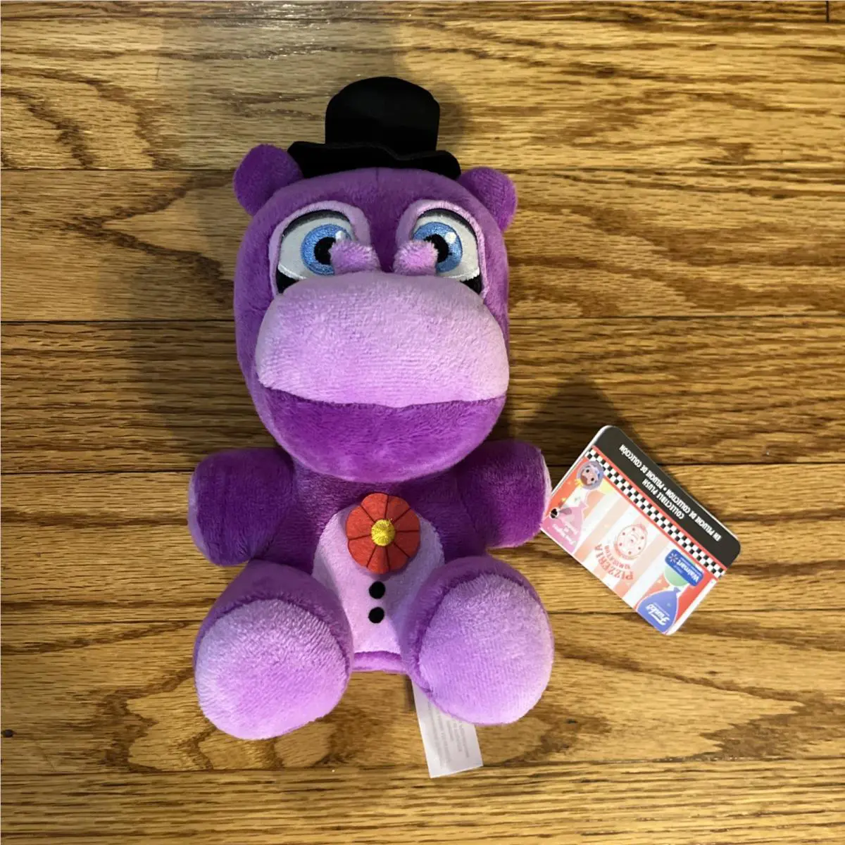 Five Nights At Freddy s Purple Funko Mr. Hippo Plush Walmart Excl