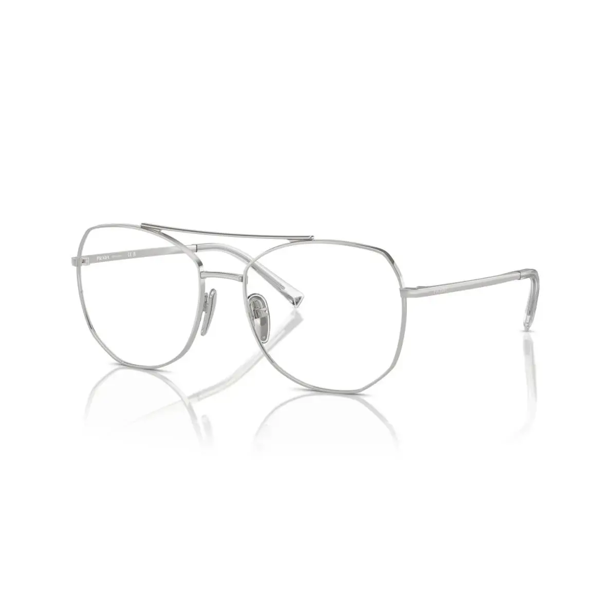 Prada PR A58V Silver 1BC1O1 Eyeglasses