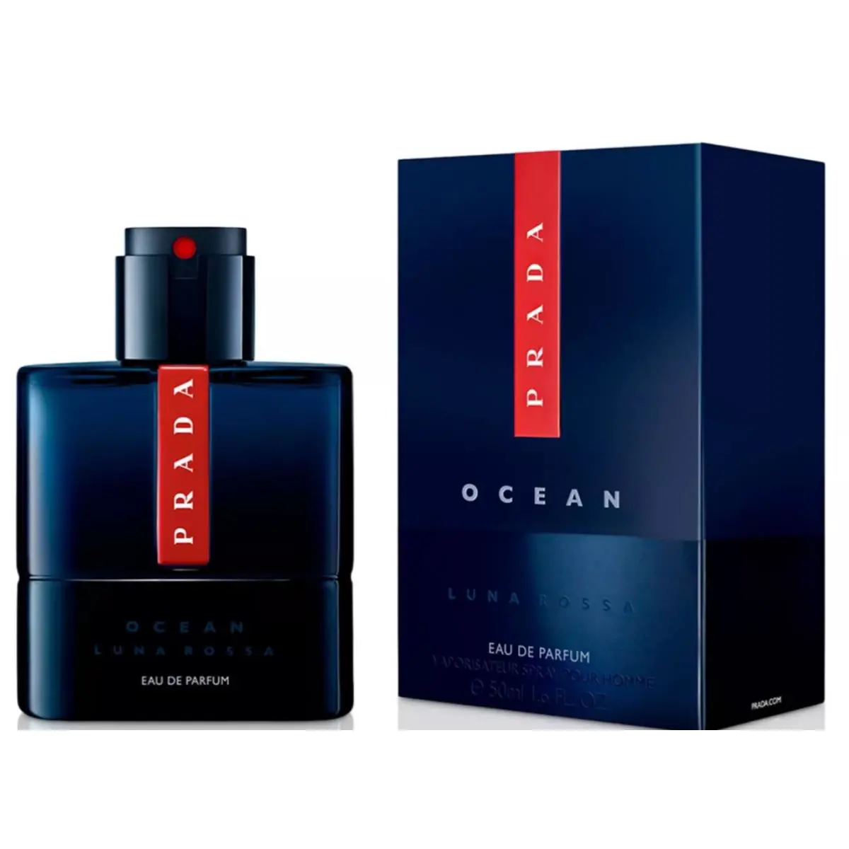 Prada Luna Rossa Ocean For Men 1.6 oz Eau De Parfum Spray