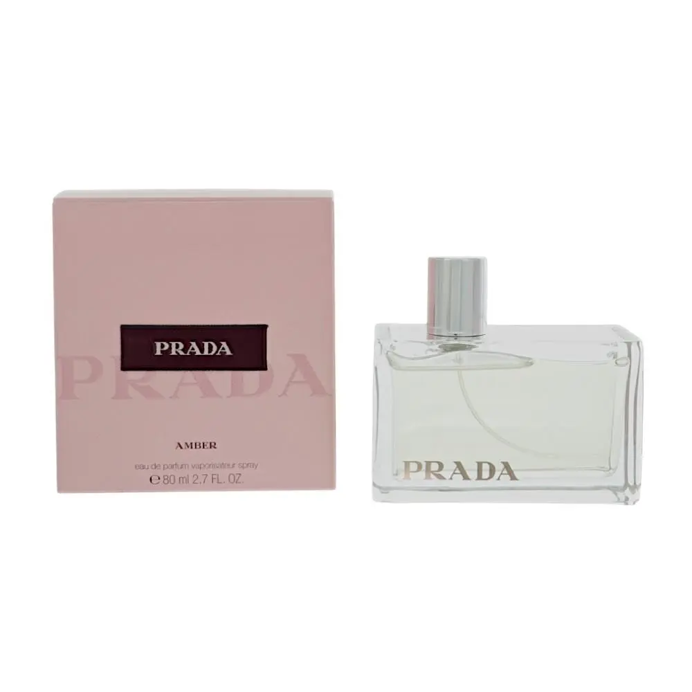 Amber by Prada Box For Women 2.7 Oz Eau De Parfum Spray