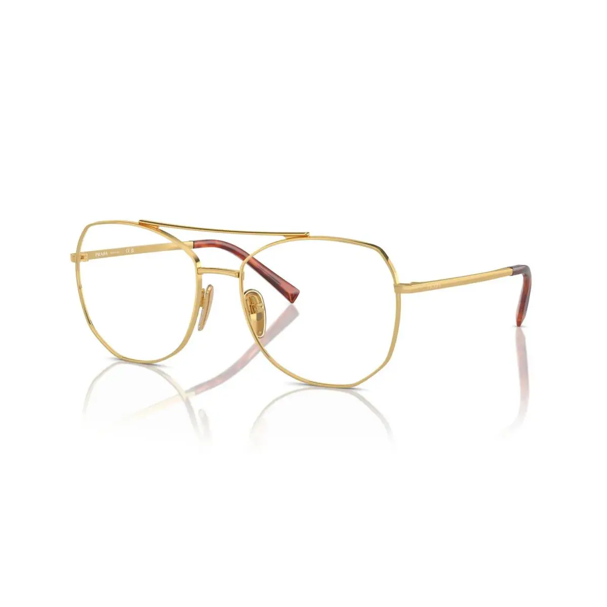 Prada PR A58V Gold 5AK1O1 Eyeglasses