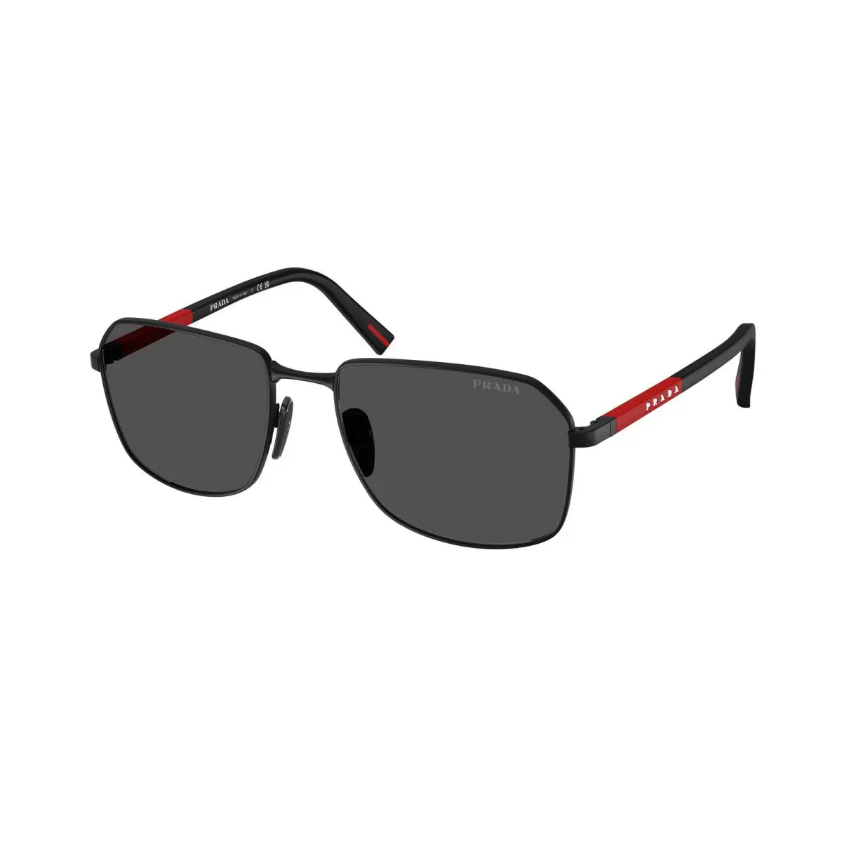 Prada Linea Rossa PS A 51S Matte Black Dark Grey 1BO06F Sunglasses