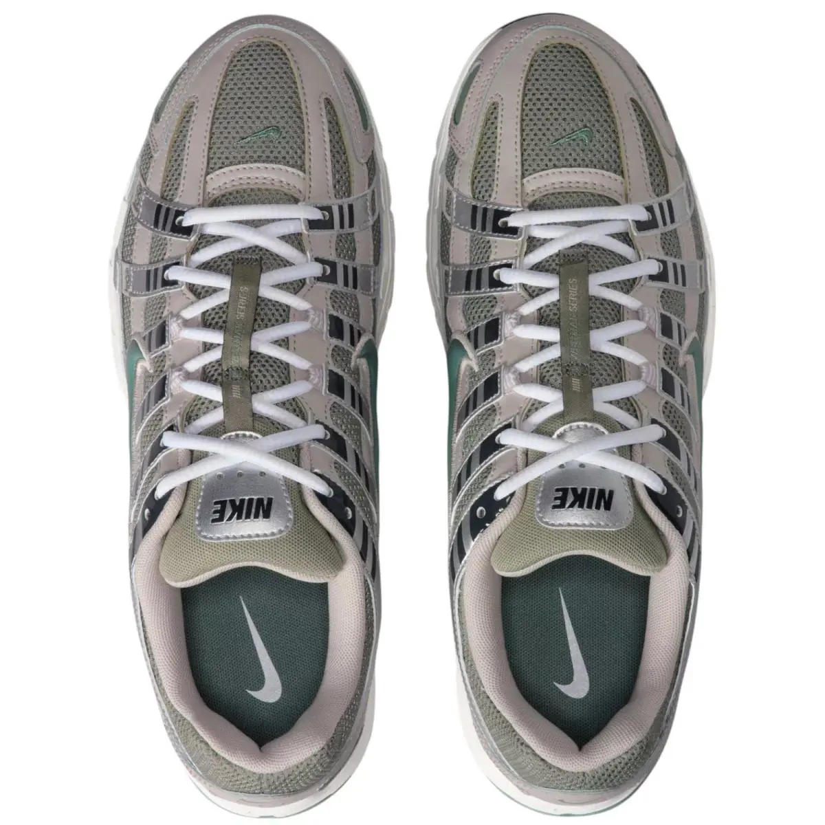 Nike shoes - Nike P-6000 - CD6404-203 - Cream II/Anthracite/Metallic Silver/Clay Green 2