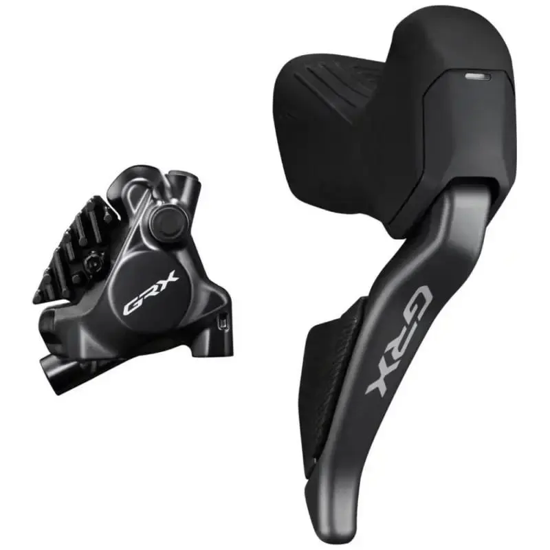 Shimano  - GRX ST-RX825 Di2 Shift-Brake Levers with Calipers. Flat Mount - Black 5