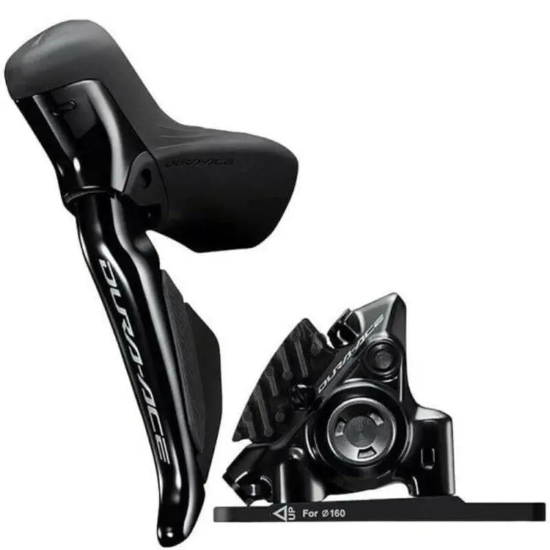 Shimano  - DURA-ACE ST-R9270 Shift-Brake Levers with Calipers. Flat Mount - Black 3