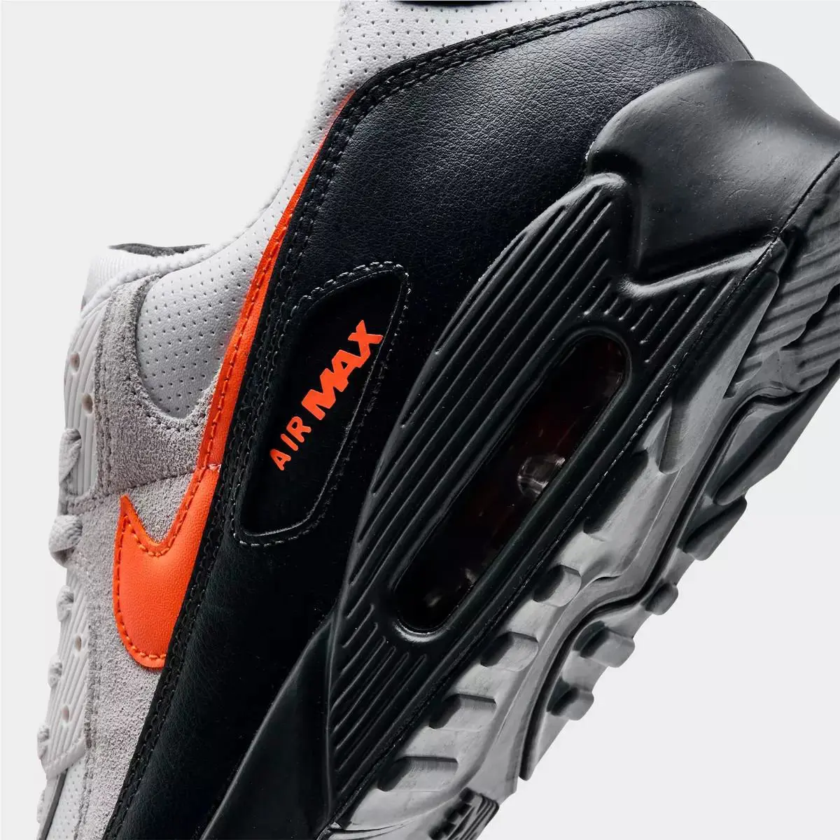 Nike shoes - Nike Air Max 90 - Air Max - IF0670 003 - Vast Grey/Anthracite/White/Safety Orange 1
