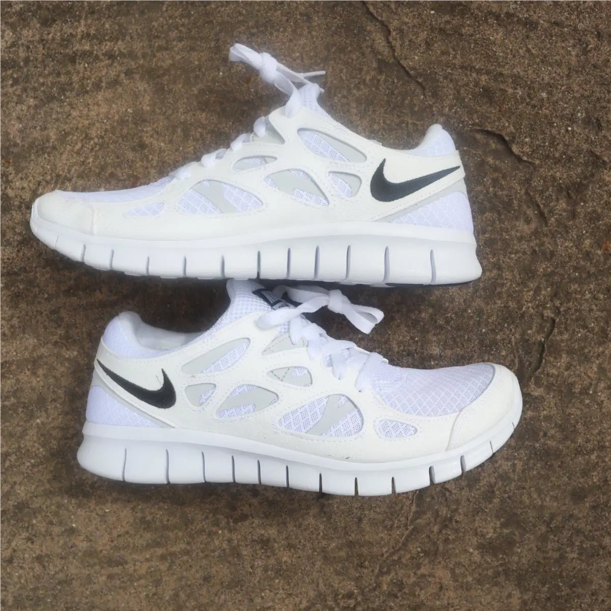 Nike shoes - Nike Free Run 2 - Free Run - DD0163-100 - White/Black 2