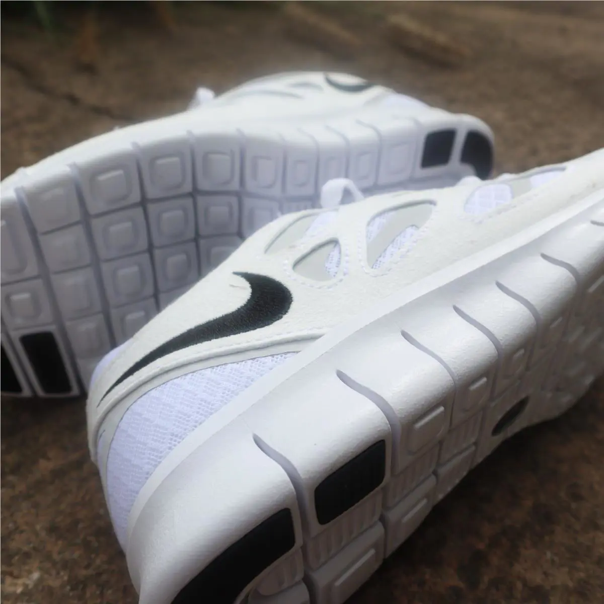 Nike shoes - Nike Free Run 2 - Free Run - DD0163-100 - White/Black 4