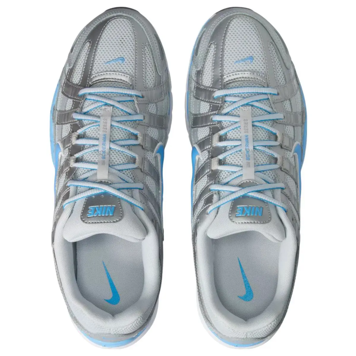 Nike shoes - Nike P-6000 - CD6404-025 - Metallic Platinum/Pure Platinum/Metallic Silver/University Blue 2