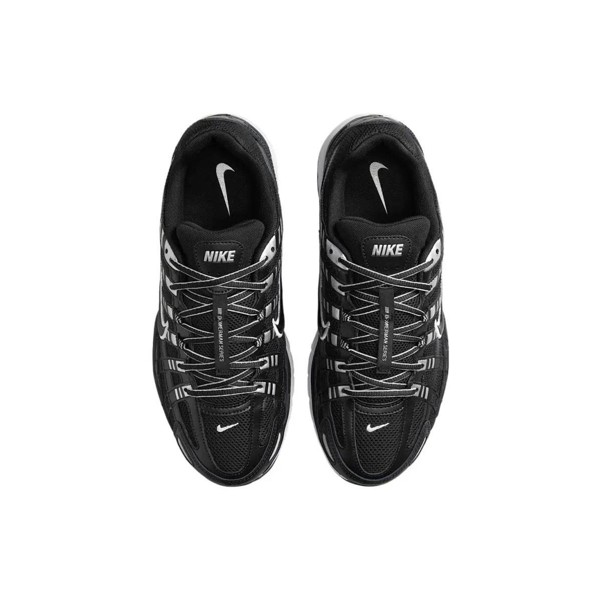 Nike shoes - Nike P-6000 - CD6404-026 - Black/White/Metallic Silver/Black 2
