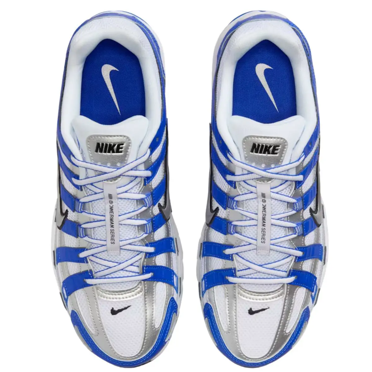 Nike shoes - Nike P-6000 - CD6404-403 - Racer Blue/Metallic Silver/White/Metallic Silver 2