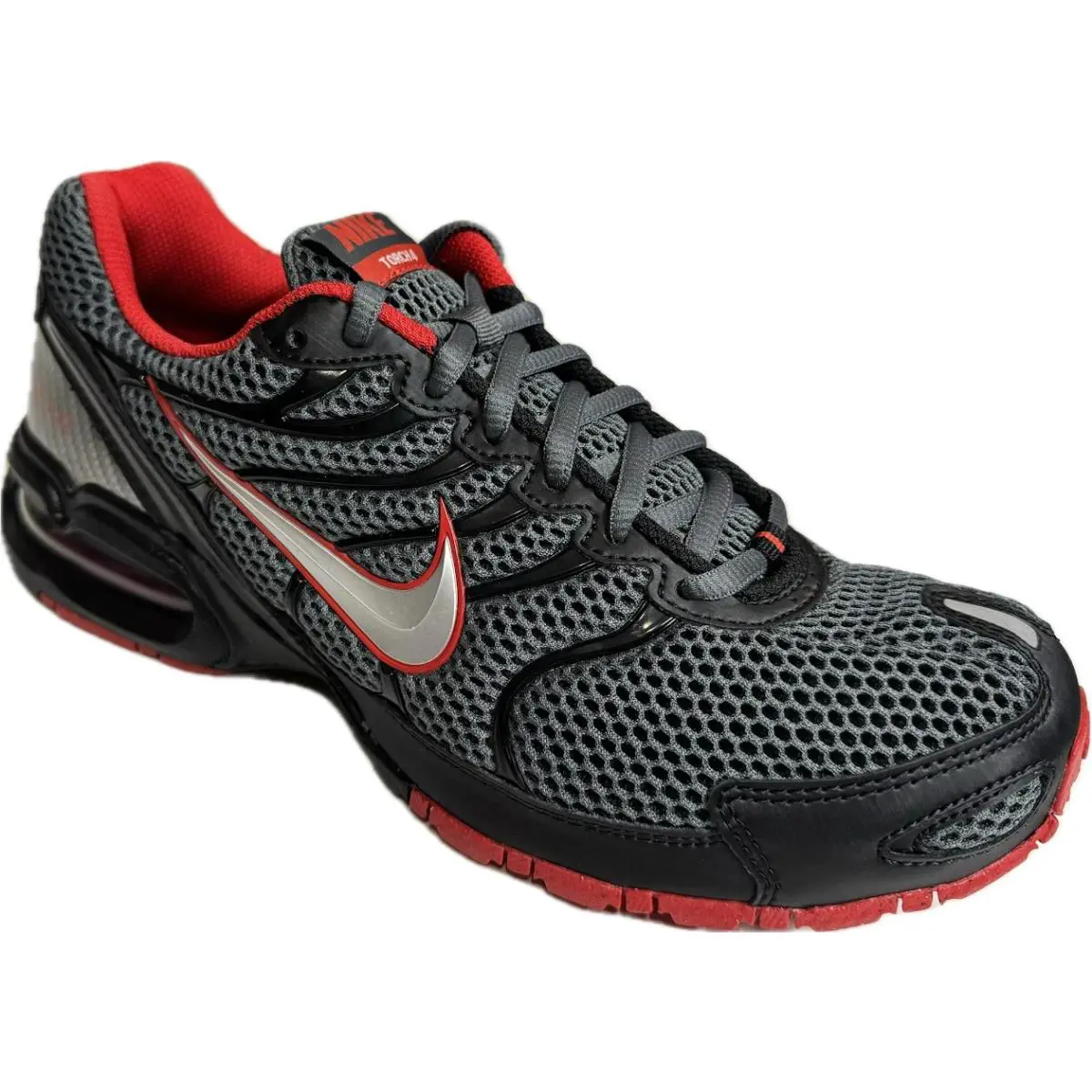 Nike shoes - Nike Air Max Torch 4 - 343846-006 - Dark Grey/Metallic silver-red 0