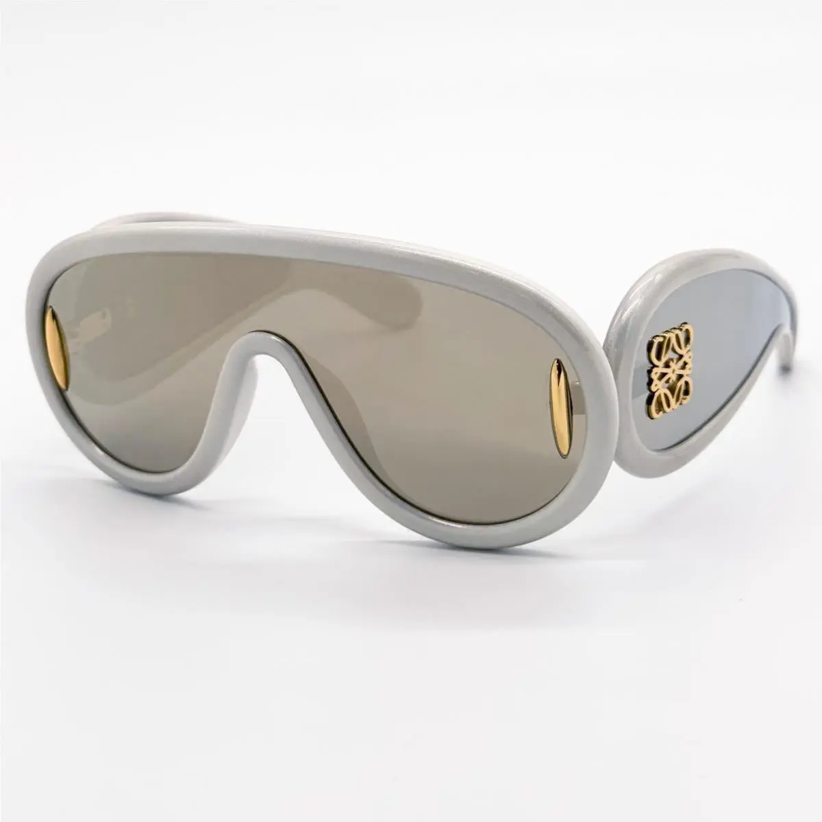 Loewe Sunglasses LW40108I 24C Gray Mask Unisex Eyewear Loewe