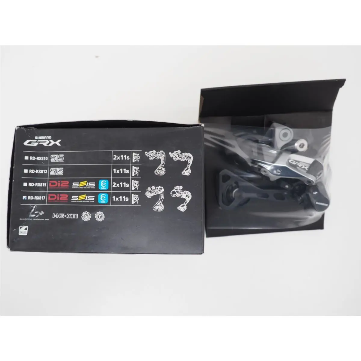 Shimano  - GRX RD-RX817 - GRX - Black, Gray 2