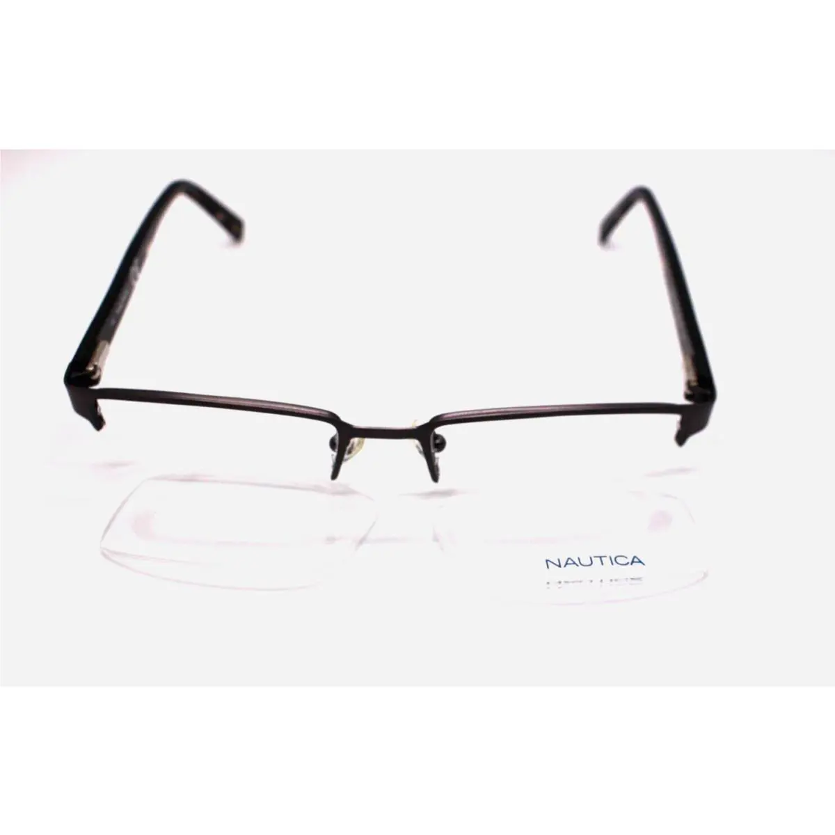Nautica Eyeglasses N7229 Half-rim 033 Gunmetal 53-16-140