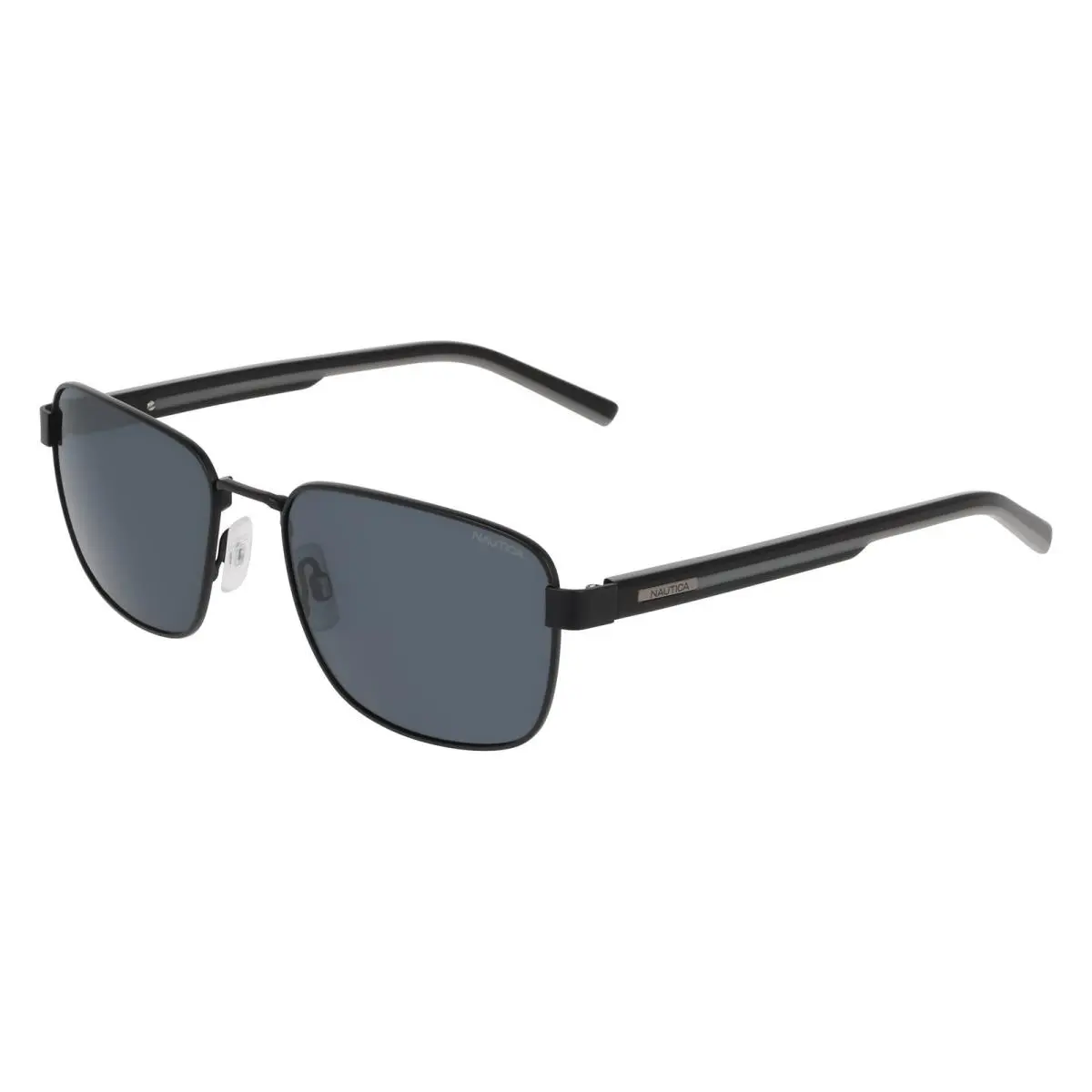 N 5154 S Satin Black 005 Size 56 Sunglasses by Nautica