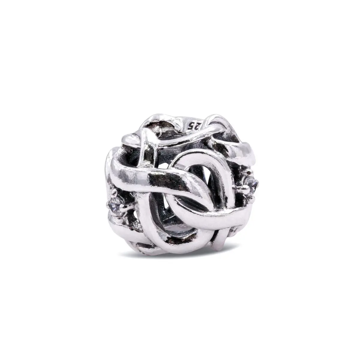 Pandora - Openwork Woven Infinity Charm