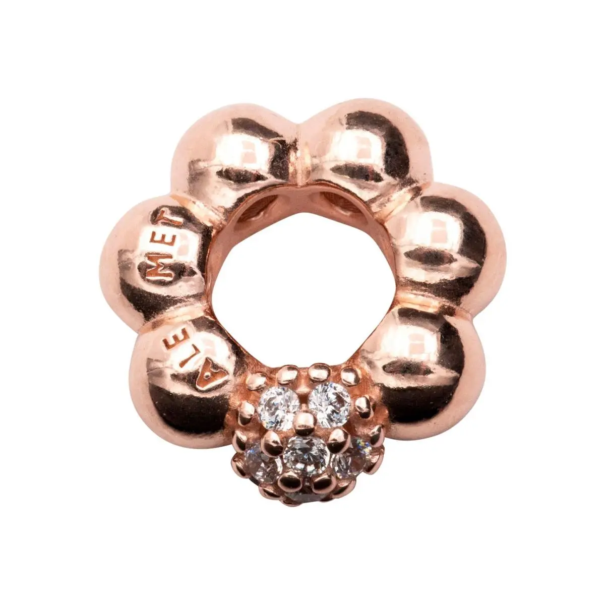Pandora Rose Spacer with Clear Cubic Zirconia - 788310CZ