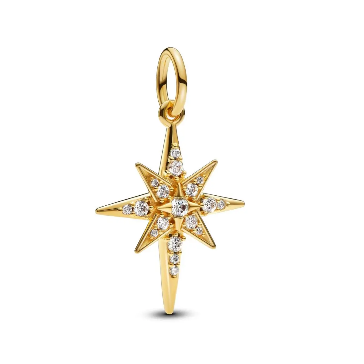 Pandora Moments Sparkling North Star Dangle Charm 763608C01