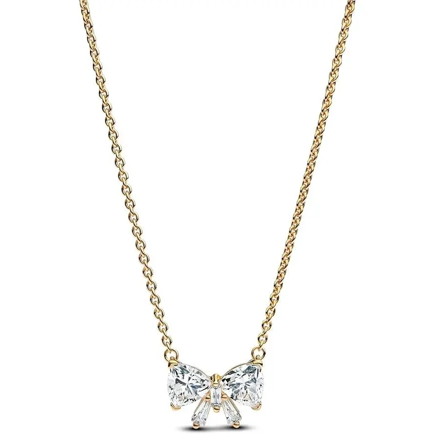 Pandora Timeless Sparkling Bow Necklace 363508C01-45