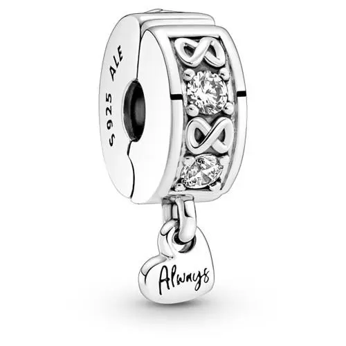 Family Always Pave Clip Charm 791151C01 by Pandora