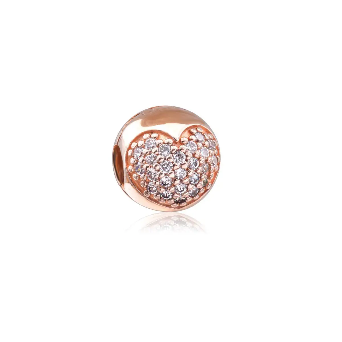 Pandora Pave Heart Charm