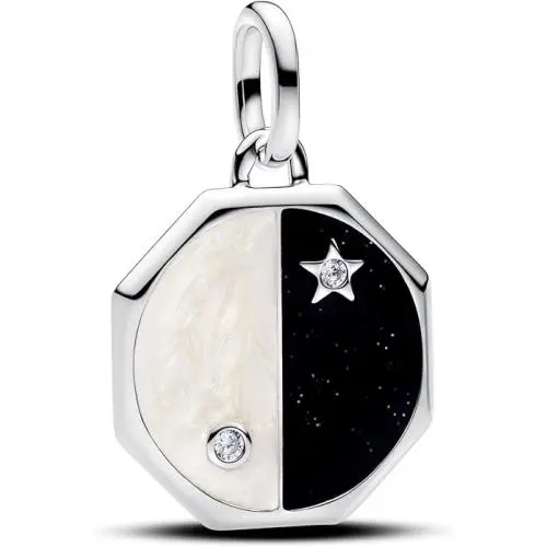Pandora Yin Yang Dangle Charm Sterling Silver 793688C01