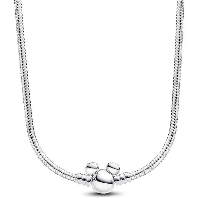 Disney x Pandora Disney Mickey Mouse Snake Chain Necklace 393529C00-45