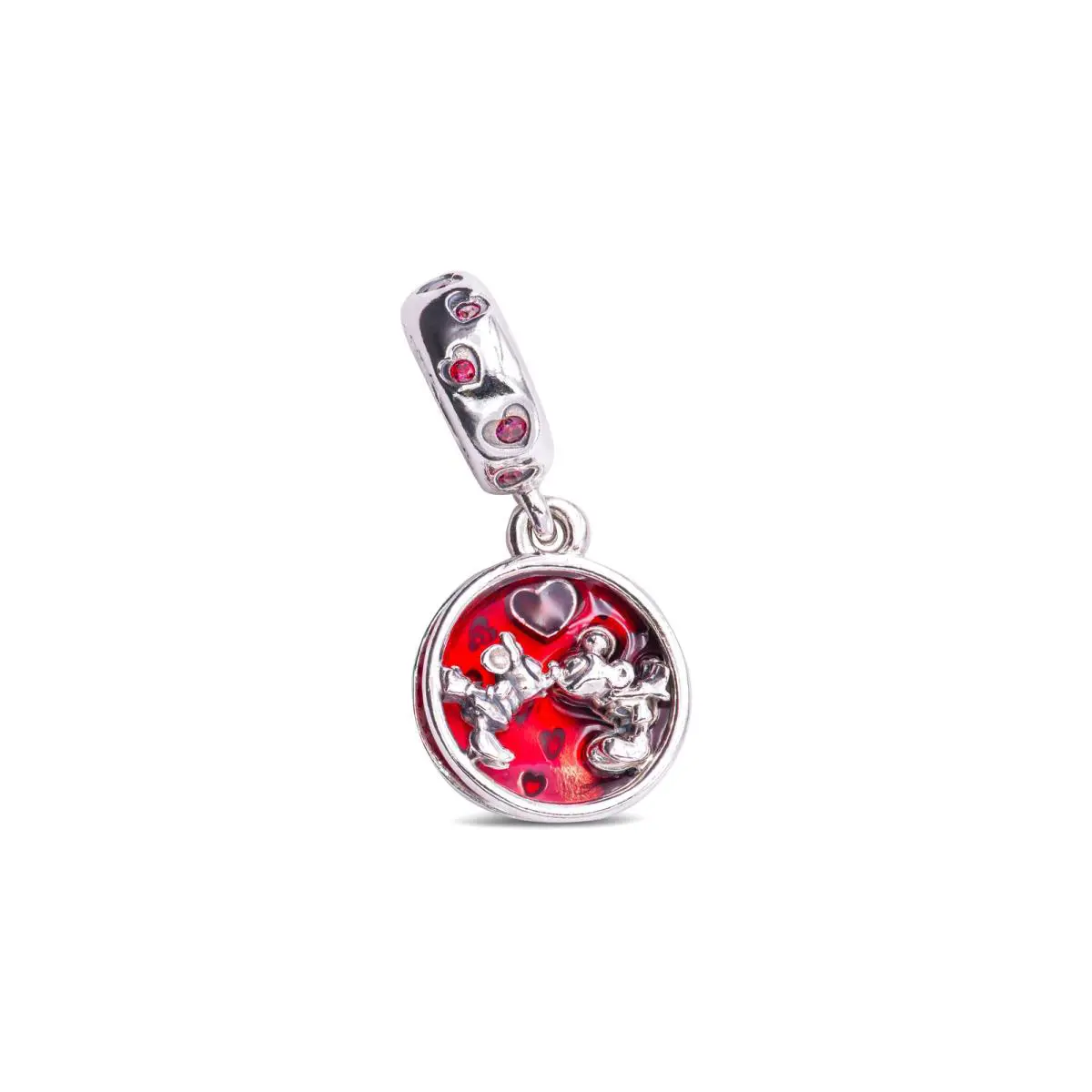 Pandora Disney x Mickey Minnie Mouse Love Kisses Dangle Charm - 799298C01