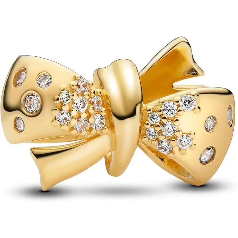 Pandora Moments Sparkling Bow Charm 763442C01