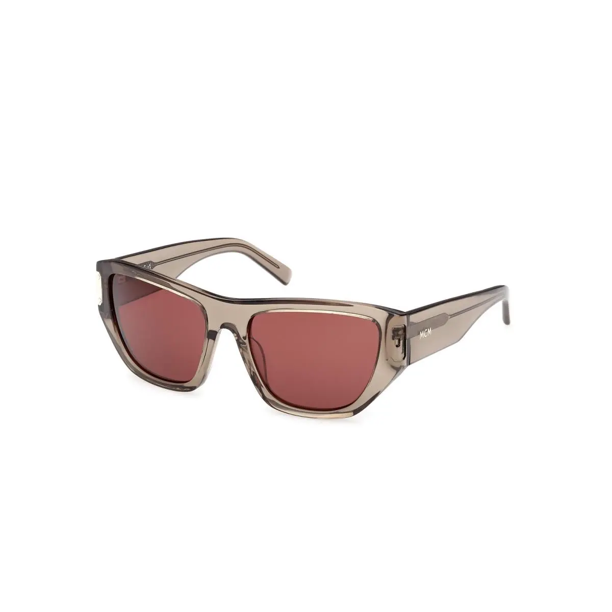 Mcm Worldwide MW 0031 Shiny Beige / 57S Size 55 Sunglasses by MCM