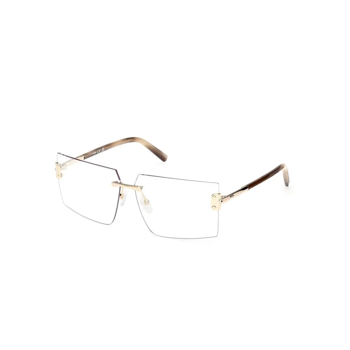 Mcm Worldwide MW 0028-H Shiny Pale Gold / 32C Size 62 Sunglasses by MCM